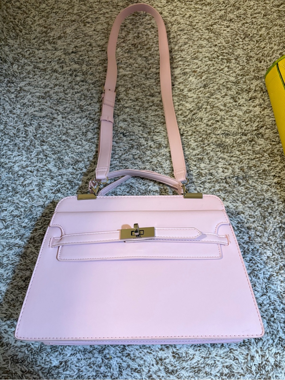 Steve Madden Blush Pink Top-Handle Crossbody Bag